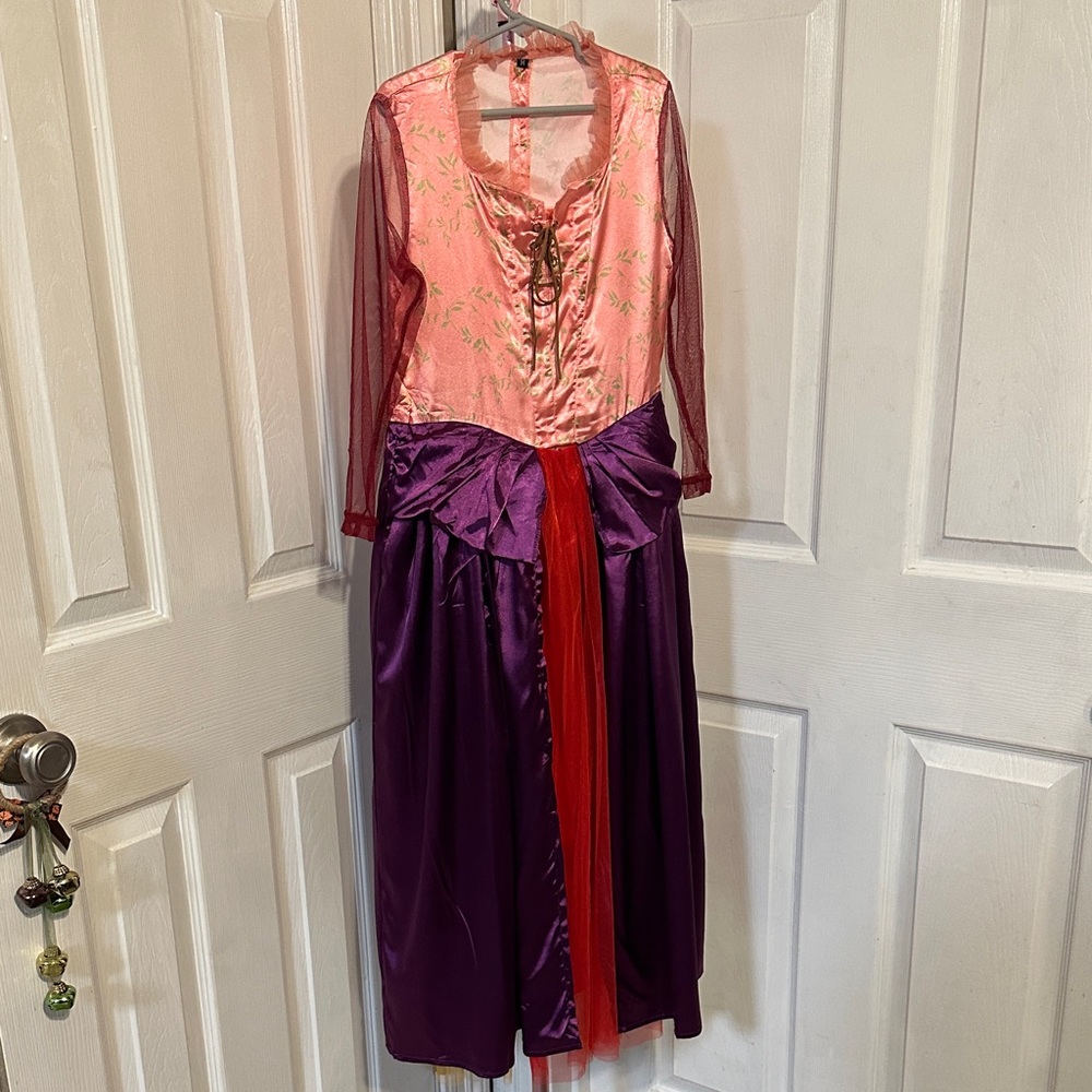 Hocus Pocus Costume Long Sleeve Dress